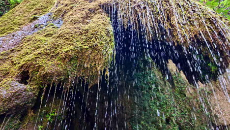captivating slow-motion water droplets at richtis waterfall: a natural wonder in crete