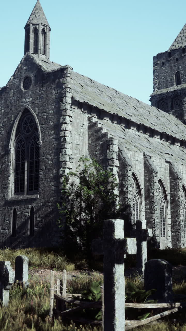 신비로운 안개 속의  ⁇ 은 교회