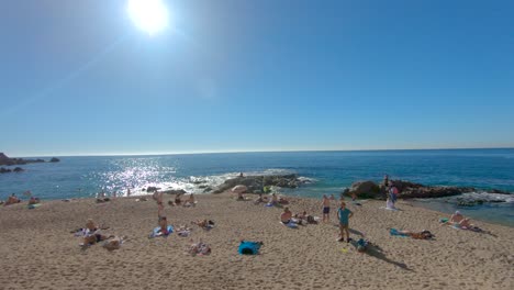 lloret de mar, playa. españa mediterráneo. costa brava