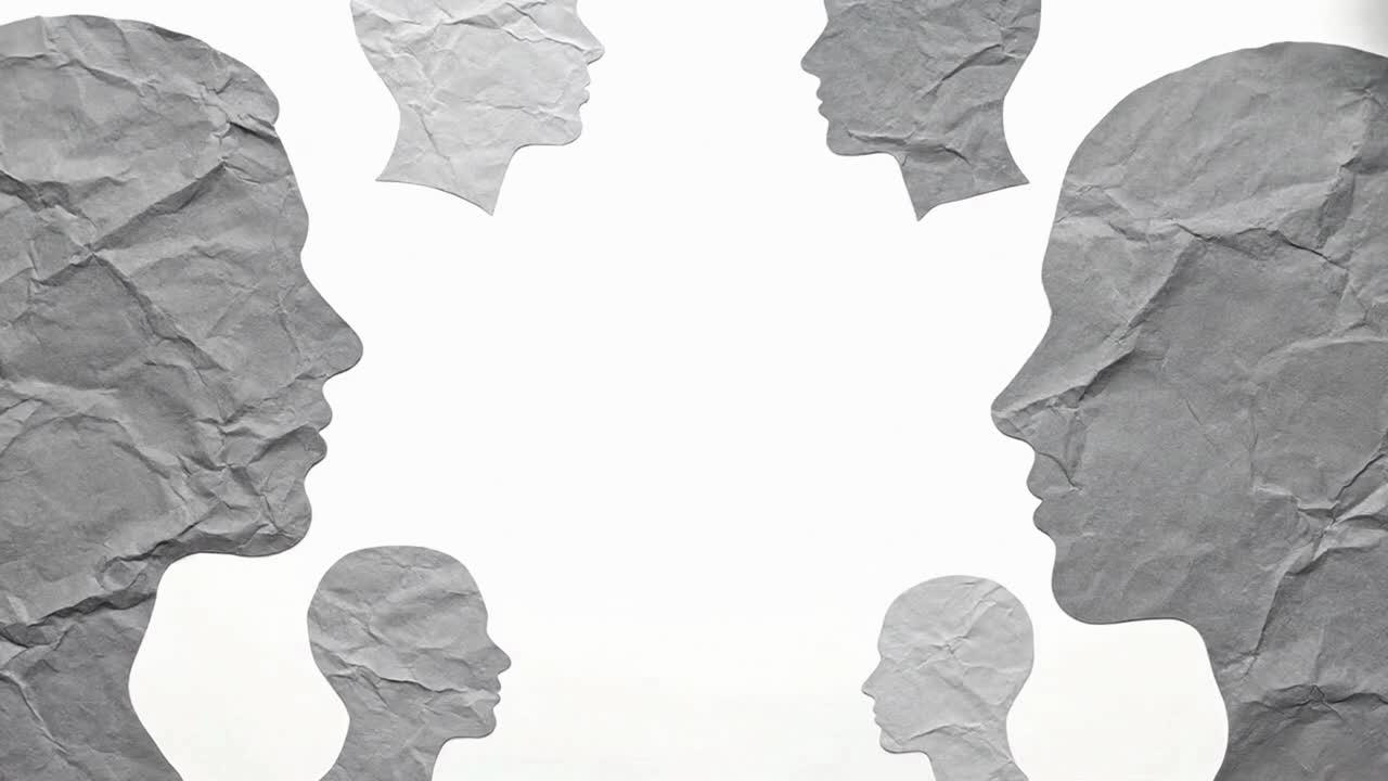 Eine vielfältige Community, die gemeinsam Ideen entwickelt und so soziale Kontakte symbolisiert