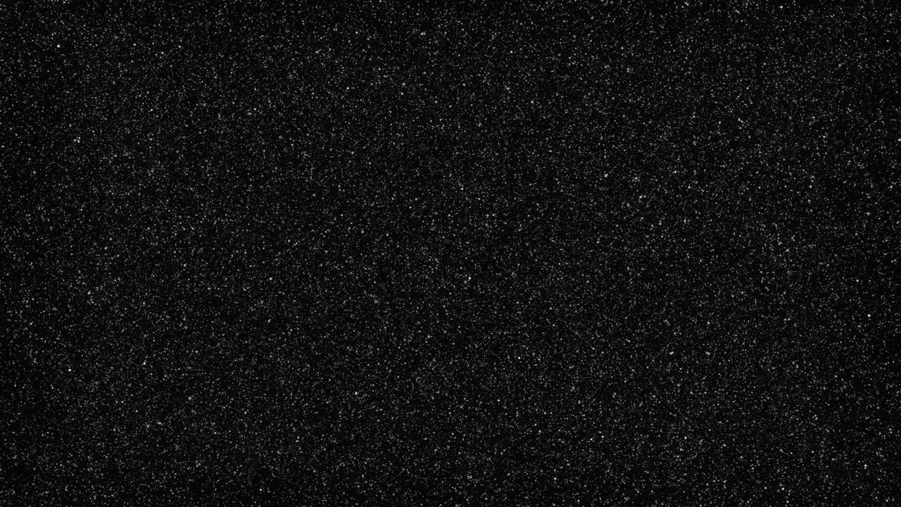 Stardust Stars Zoom Animation Billions of Cosmic Particles Flying in Space Background
