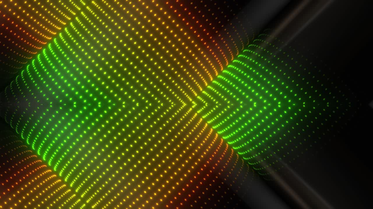 imágenes de túnel de neón brillantes