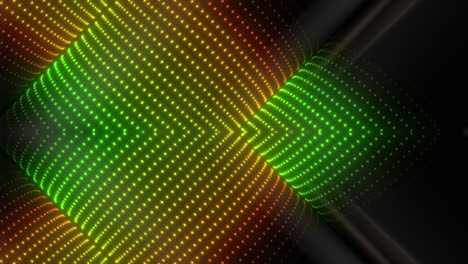 imágenes de túnel de neón brillantes