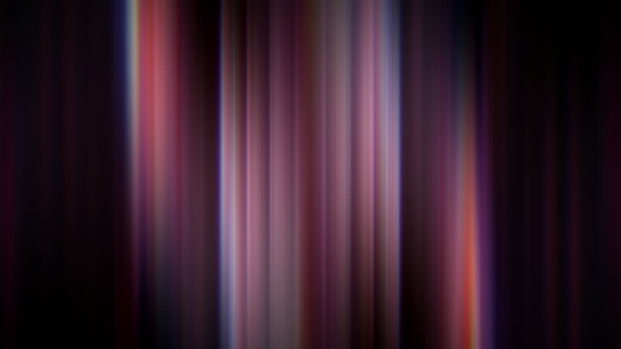 애니메이션 루프 핑크 보라색 벨 플레어 빛 수직 선 파동 애니메이션 추상적인 모션 그라디언트 빛 트레일 기술 배경 모션 4k 예술 기하학적 줄무 패턴 반이는 빛 vj 루프