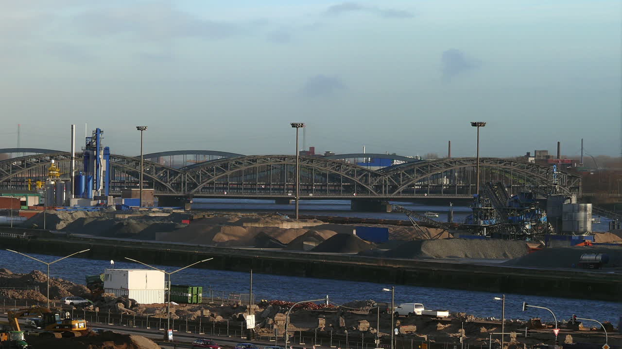 Industrial Area by the Canal