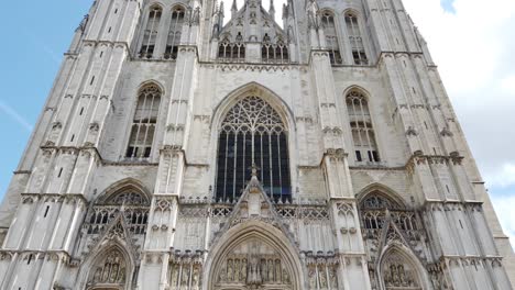 cathedral of st. michael and st. gudula in brussels belgium