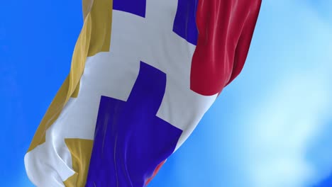 seamless loop of nagorno karabakh republic flag.