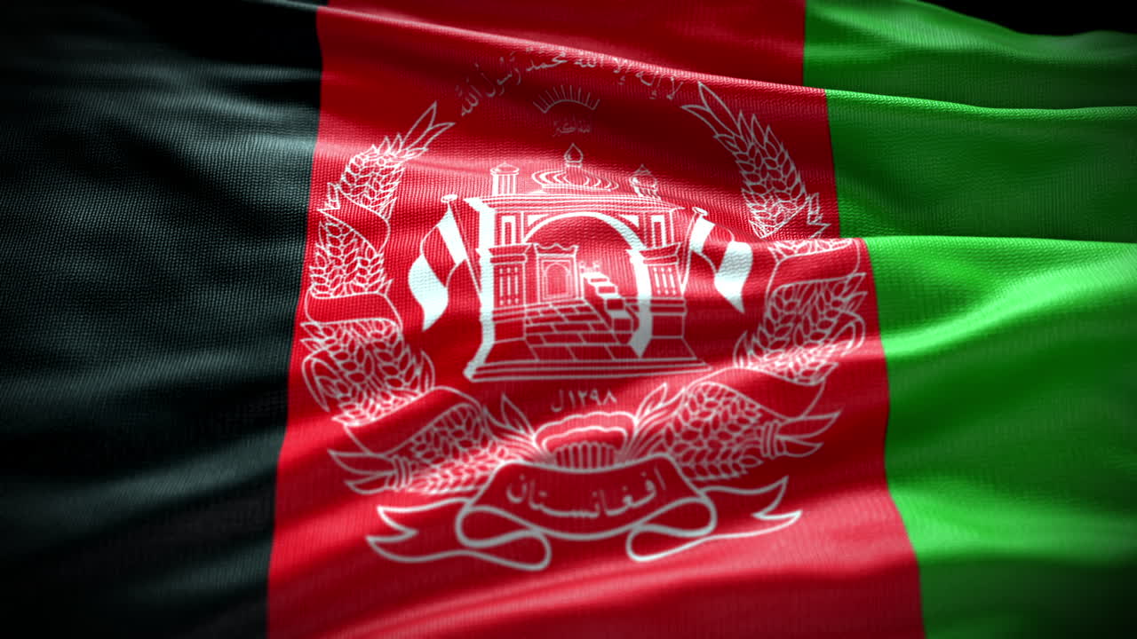 Afghanistan flag video 3d Afghanistan Flag, 3d Afghanistan flag waving video