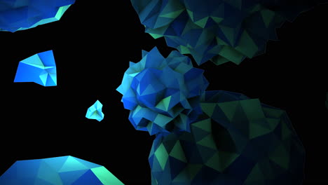 orba líquida futurista en una galaxia negra oscura