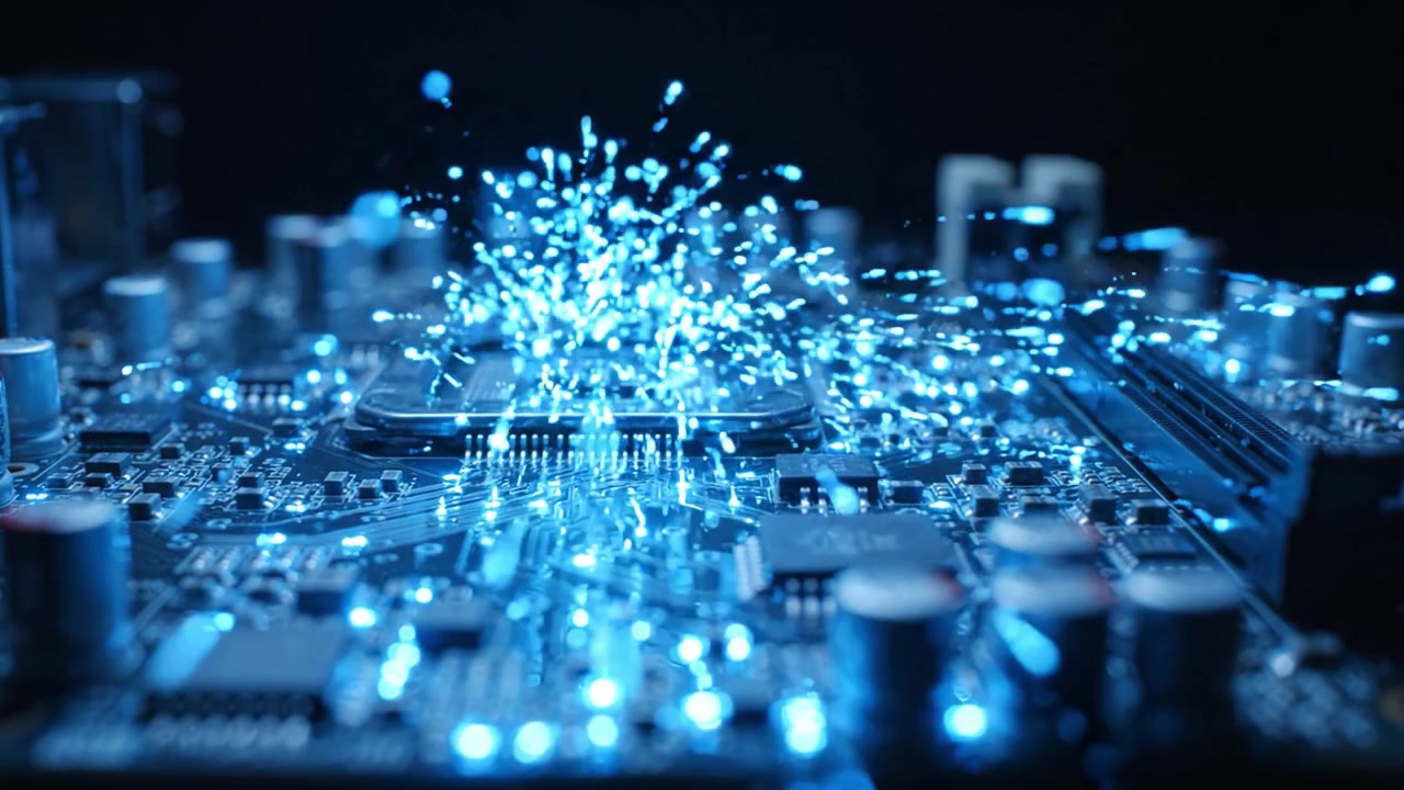 Close-up Views of a Printed Circuit Board Showcasing the Intricate Design and Components Essential for Electronic Functionality