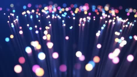 a stunning display of colorful light trails and bokeh effect in a dark environment, creating a dreamy and ethereal ambience for visual art enthusiasts