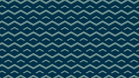 zig zag and arrow pattern sliding on blue back ground, graphic