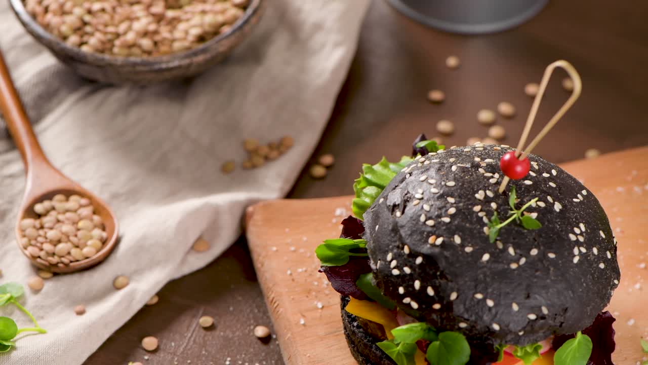hamburguesas de verduras a la parrilla