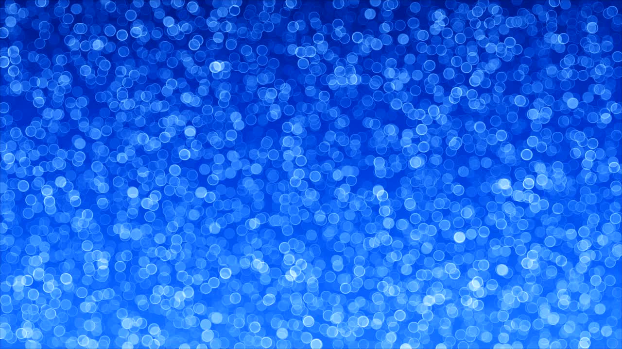보케 루프 애니메이션의 파란색 배경