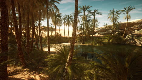 oasis en el desierto