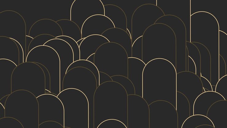 Futuristic Dark Brown Animated Background