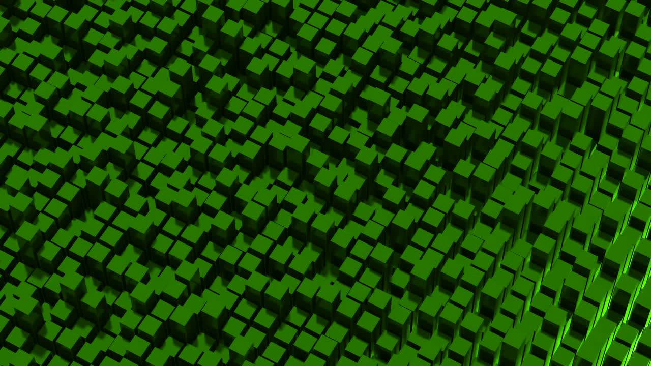 fondo cúbico en bucle abstracto de 4 k