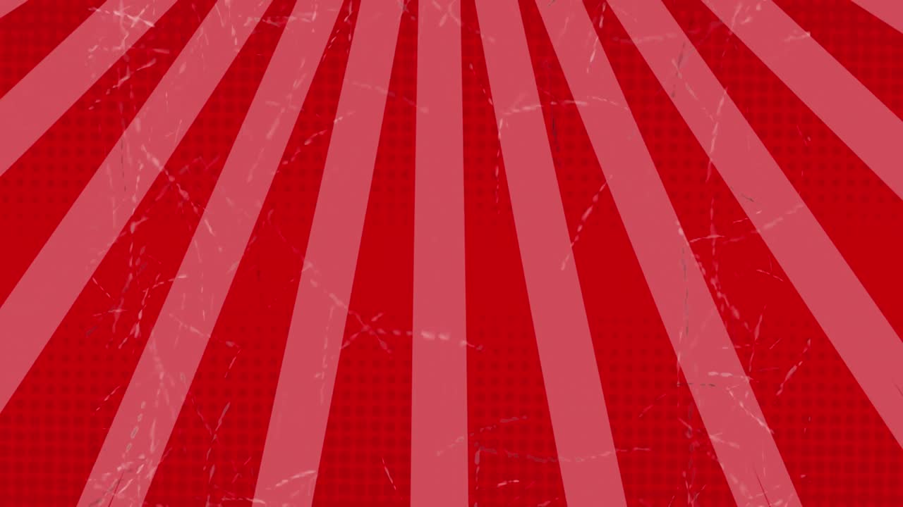 루프로 움직이는 빨간색과 분홍색 줄무의 애니메이션