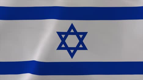 israel waving flag animation 4k moving wallpaper background