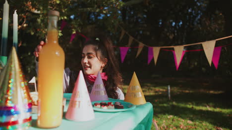 outdoor birthday party