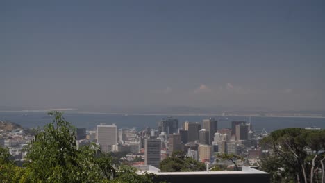 cape town city centre in the afternoon light on a summer’s day