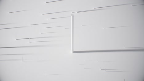 la luz de la ventana en la pared, la sombra transparente de los clavos se mueve, sombras en movimiento borrosas en la parede bucle sin costuras 4k