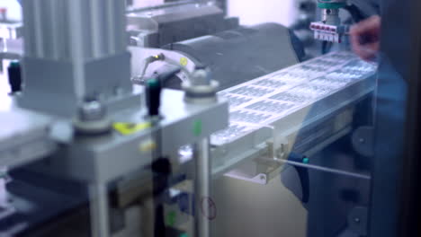 pharmacy industry. pharmacy production process. pharmaceutical packaging line