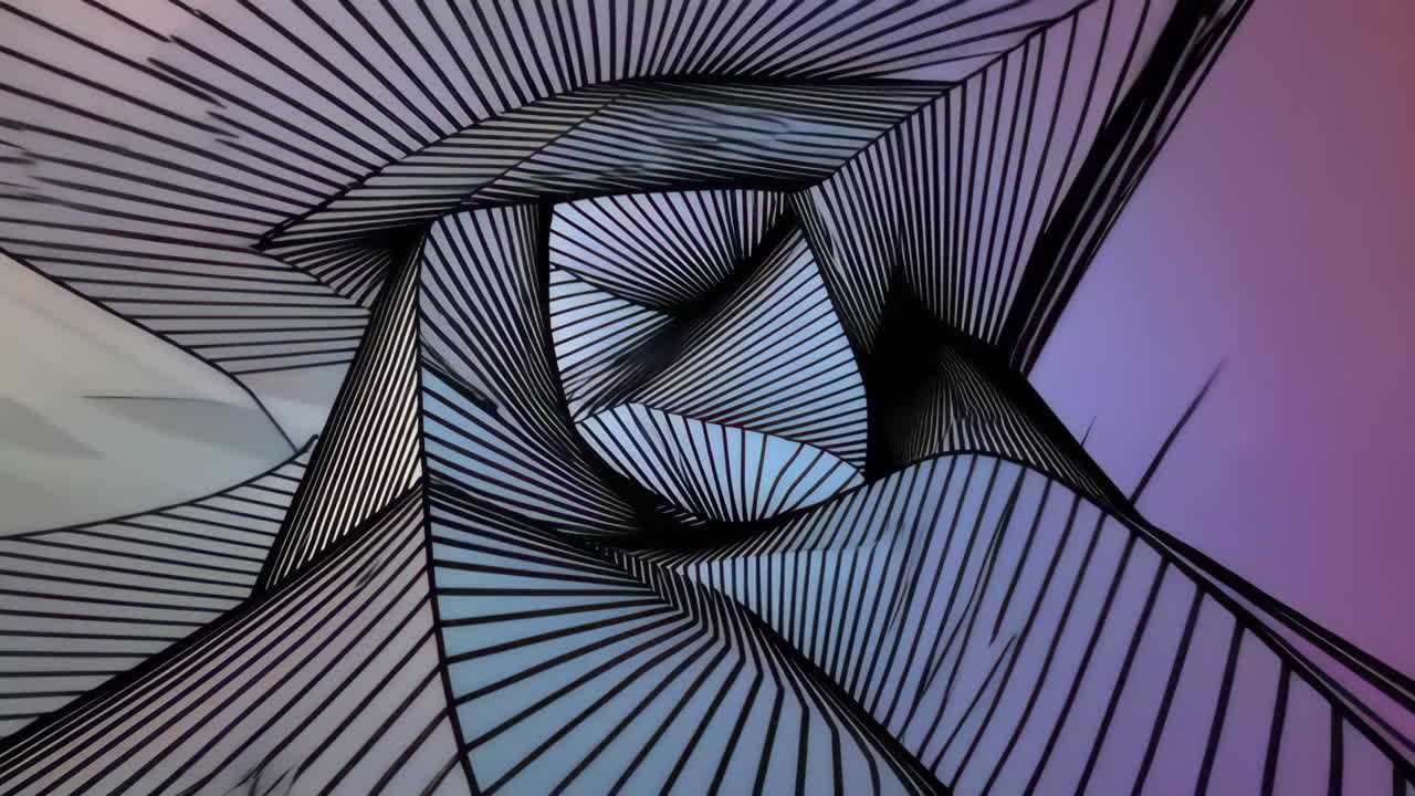 Abstract Geometric Architectural Design