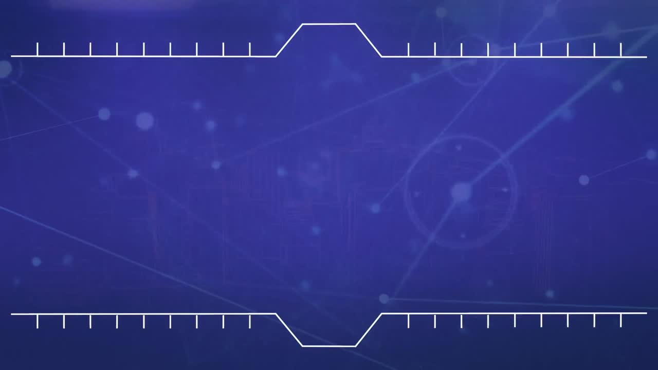 데이터 프로세싱을 통한 연결 네트워크의 애니메이션