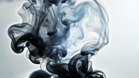 a white background with a blue circle in the middle. the circle is blurry and the background is very white