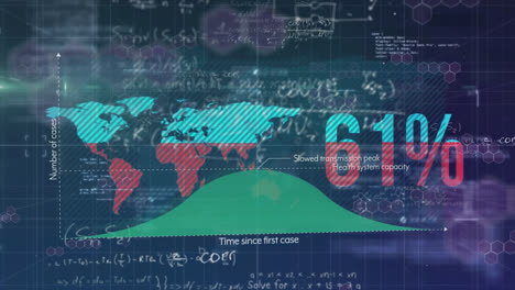 Covid-19-infection-spreading-over-world-map-against-data-processing-