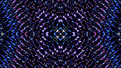 beautiful abstract kaleidoscope that shines, a radiant light that regulates the subtle movements