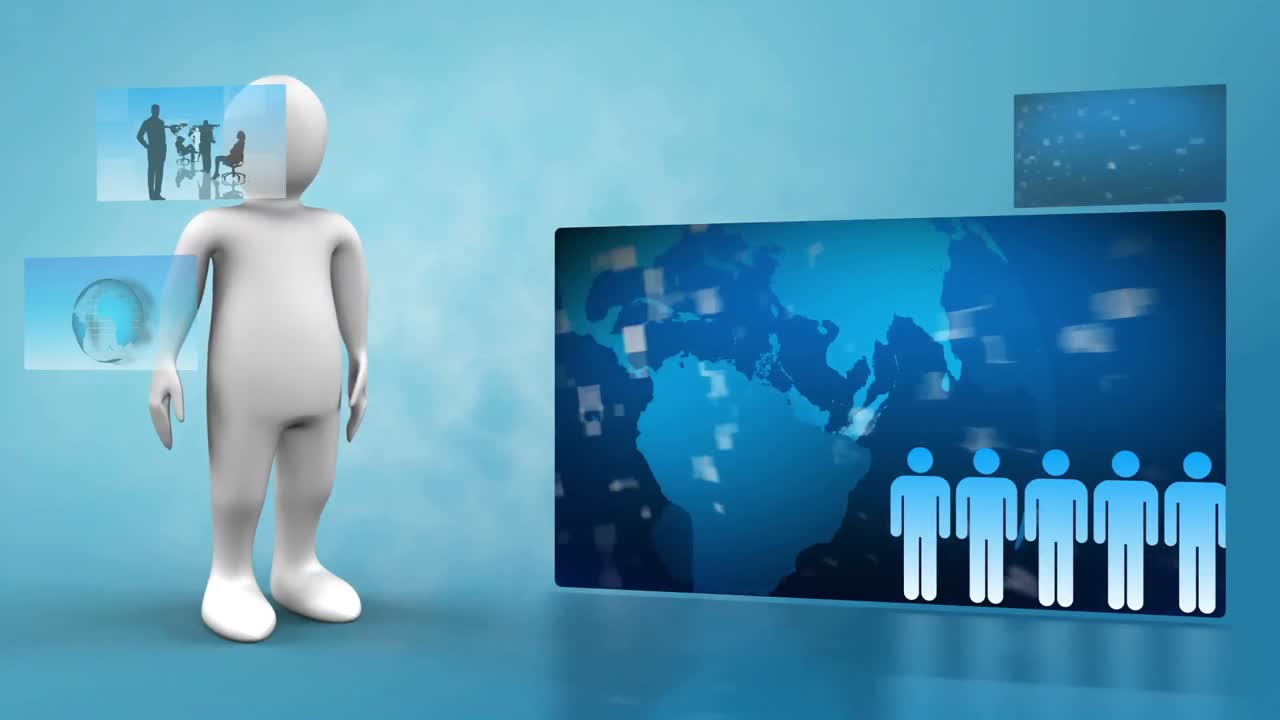 animación de negocios