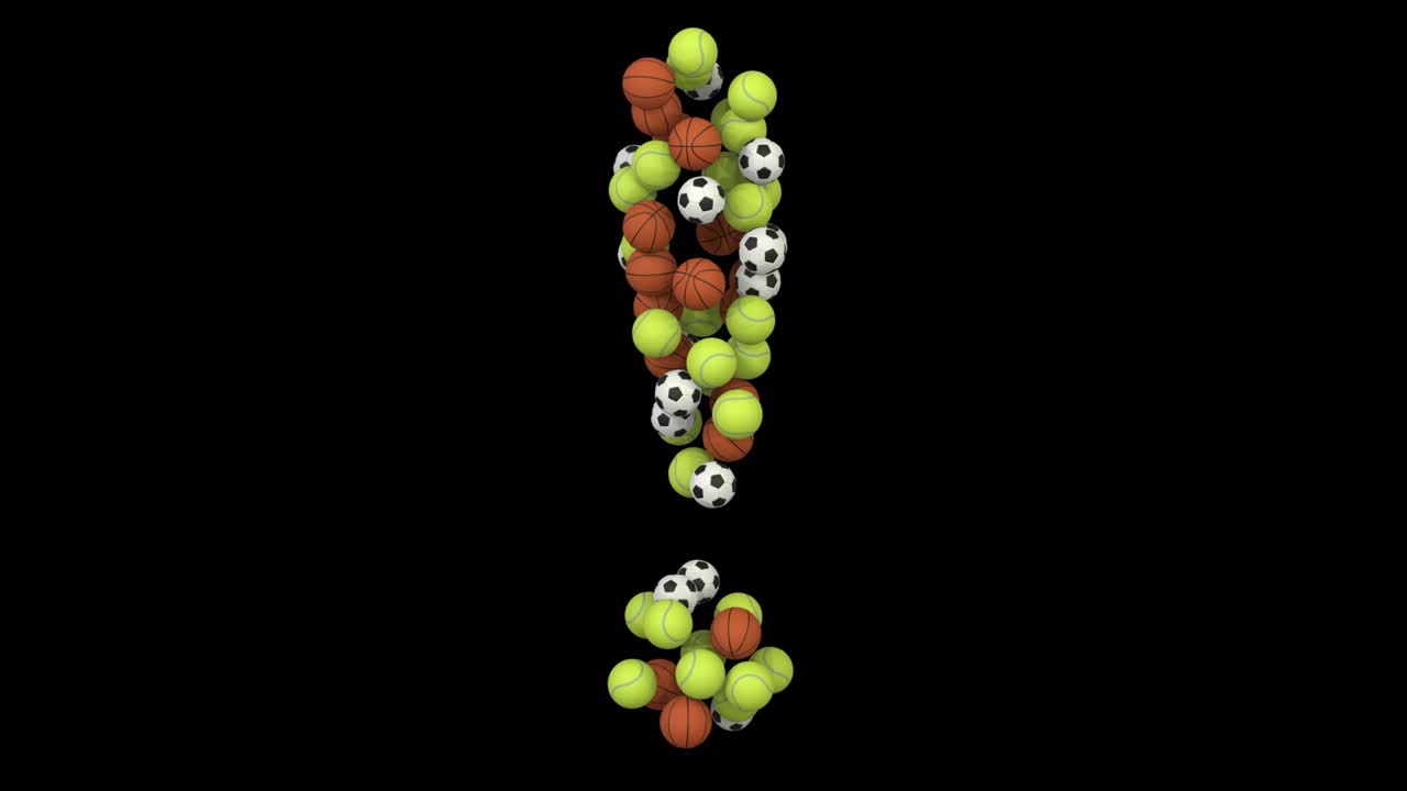 스포츠 테마 폰트 호소문자