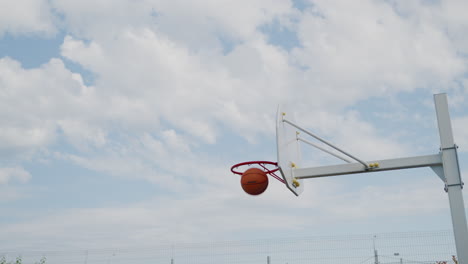 basketball player shooting a ball