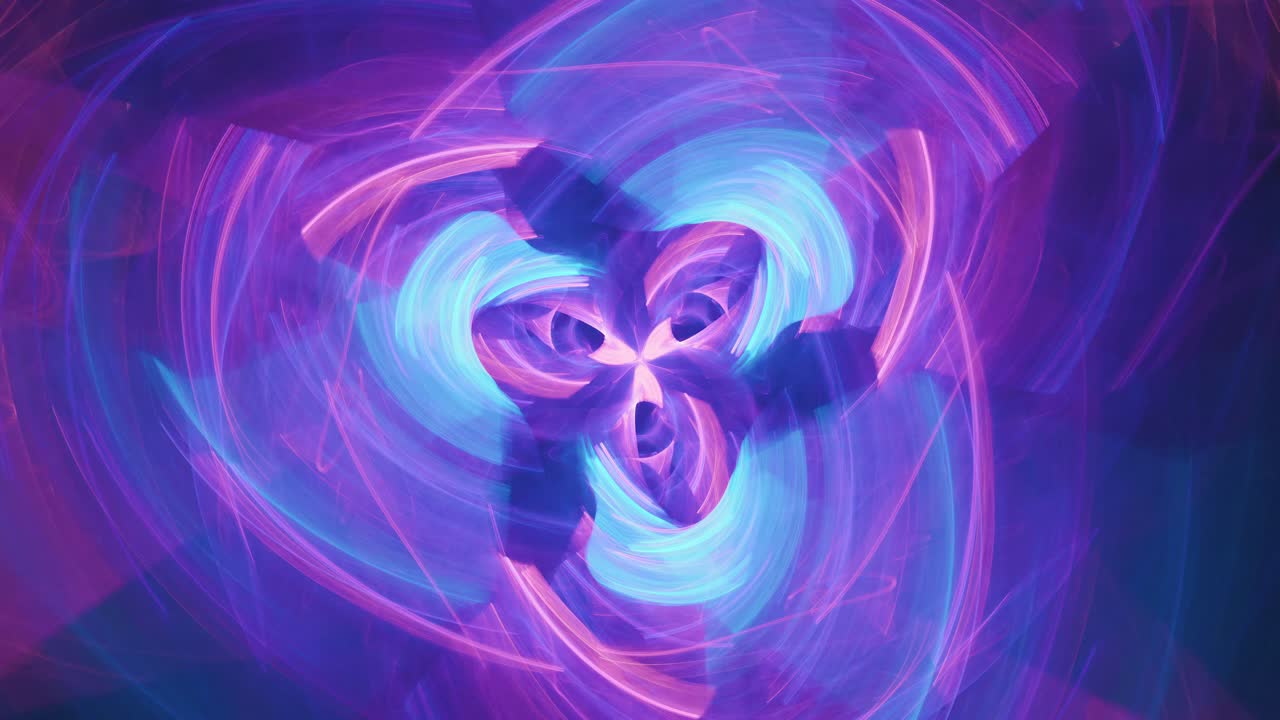 movimiento hipnótico borroso mandala bucle sin fisuras de trippy fluido intrincado geométrico fractal trance abstracto éxtasis, música vj latidos visuales remolino vórtice