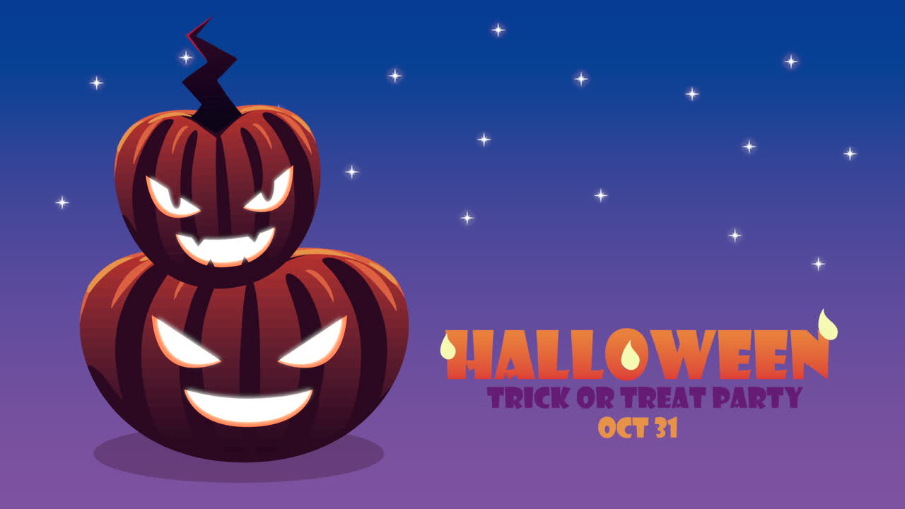 lettere di halloween trick or treat