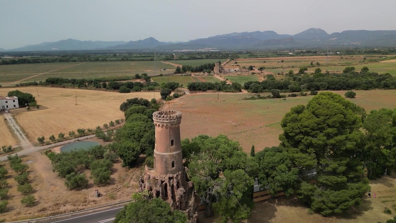 Storico parco botanico Samà a Cambrils.