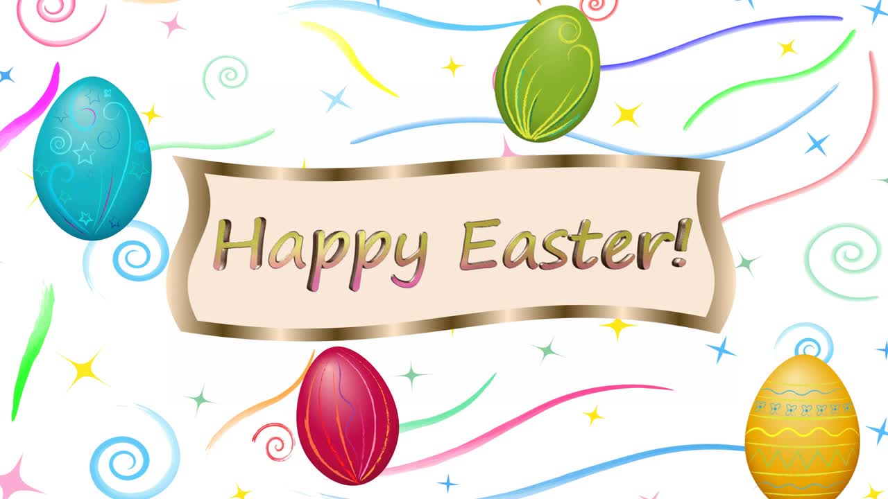 축하하는 부활절