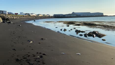 Beach-in-Akranes-southside-near-Vesturgata-road