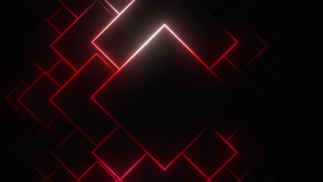 abstract geometric glowing shapes