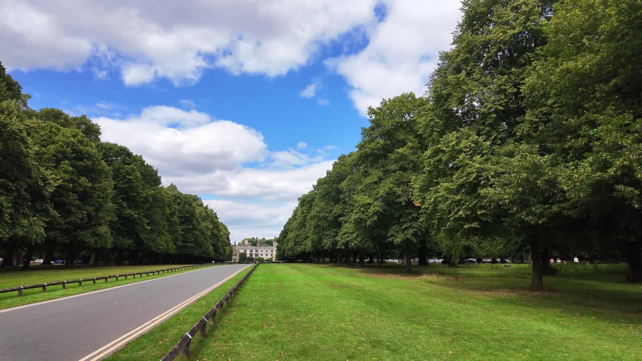 Coombe Abbey Estate Hotel alley Historic Warwickshire Coventry United Kingdom