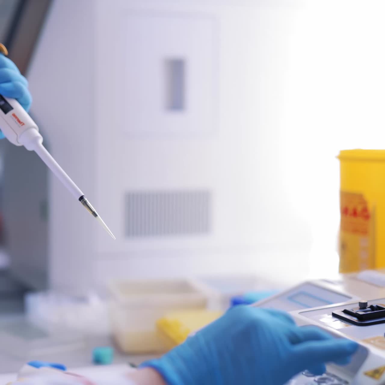 Modern medical laboratory equipment