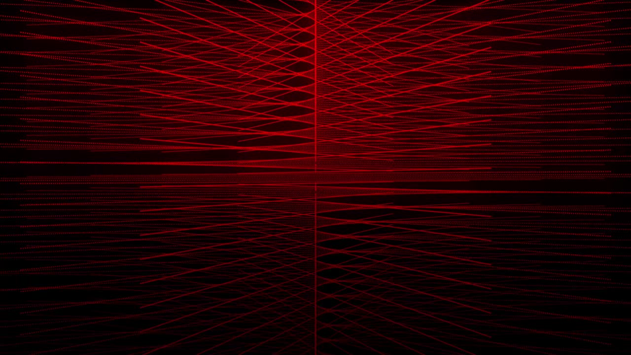 Red Color Dot Shape Pattern animation motion graphics