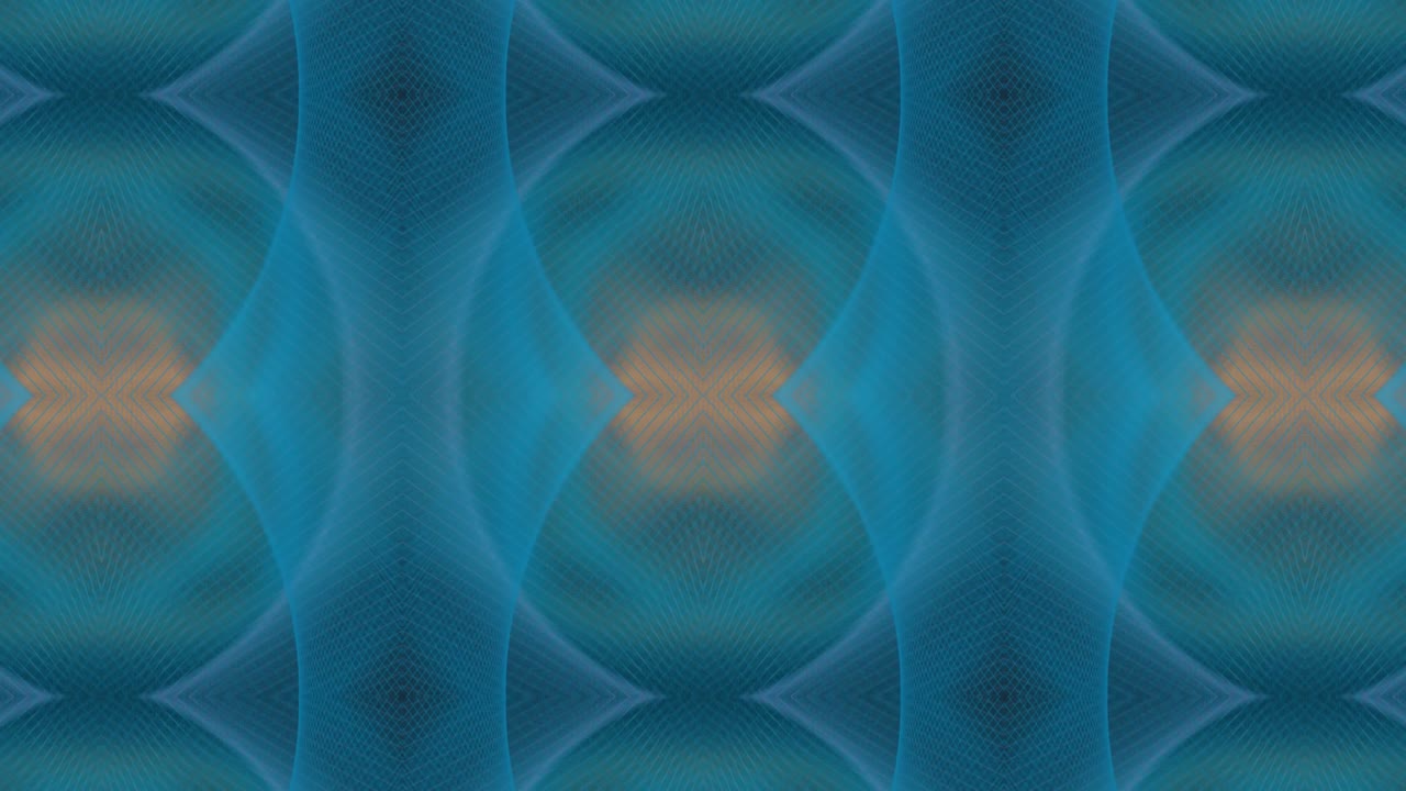 Moving kaleidoscope. 4K motion graphics