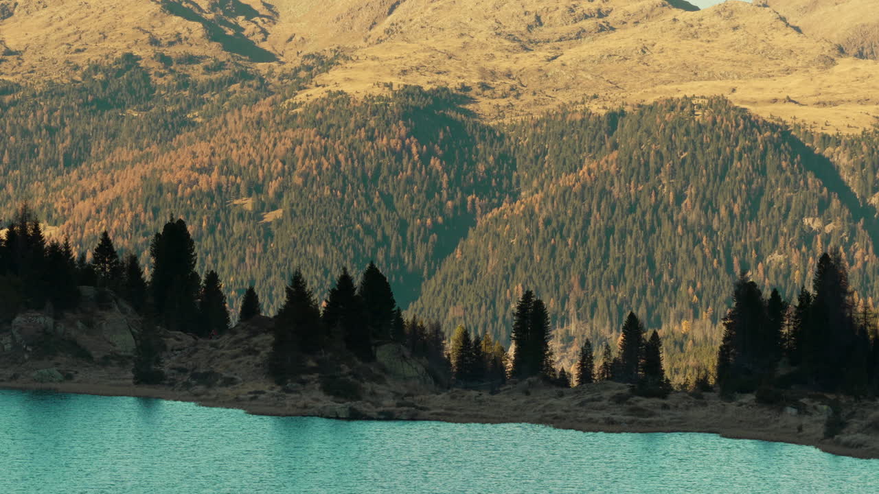 Mountain Lake in Autumn