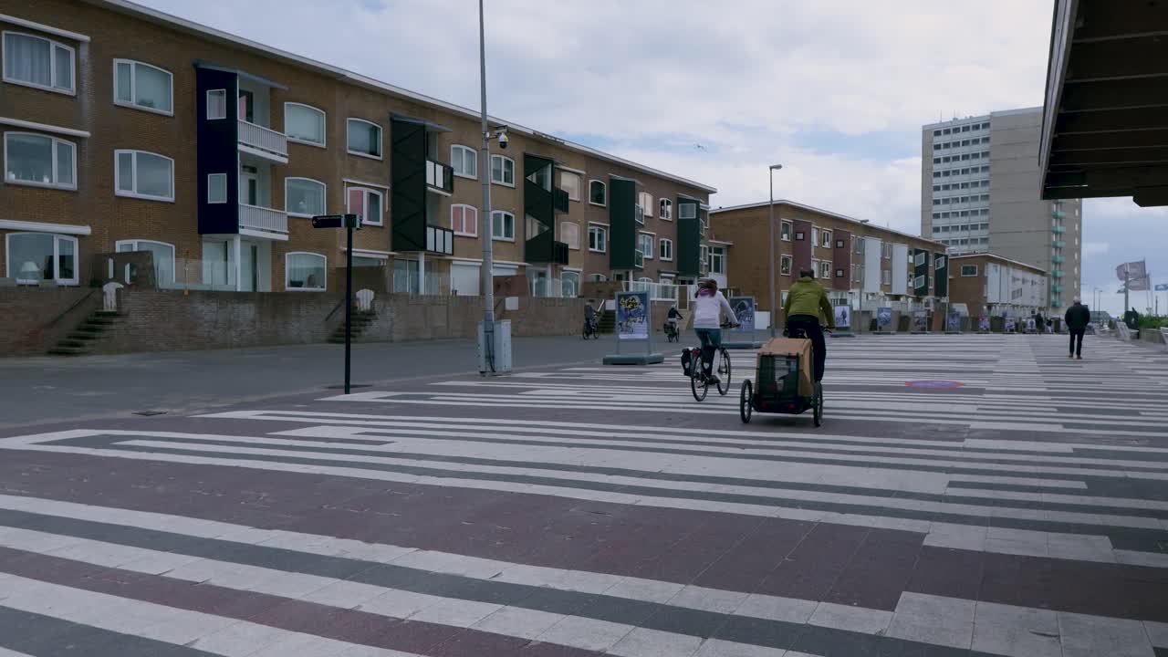Residential Street Scene in the Netherlands