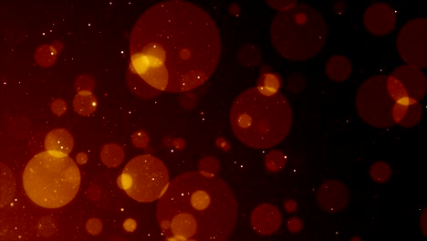partículas de polvo abstracto luz bokeh títulos de movimiento bucle de fondo cinematográfico