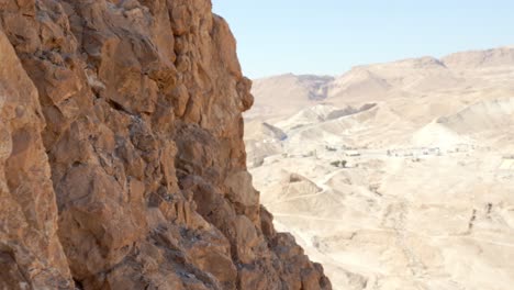 la antigua fortificación en el distrito sur de israel