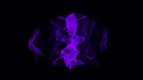 diseño de movimiento púrpura abstracto